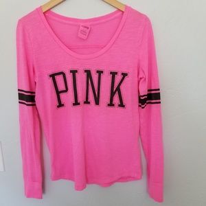 PINK Victoria's Secret Long Sleeve T Shirt